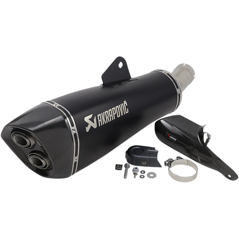 AKRAPOVIC Black Titanium Muffler BMW R1250R/RS 2020-2022 S-B12SO22-HALAGTBL 1811-3711