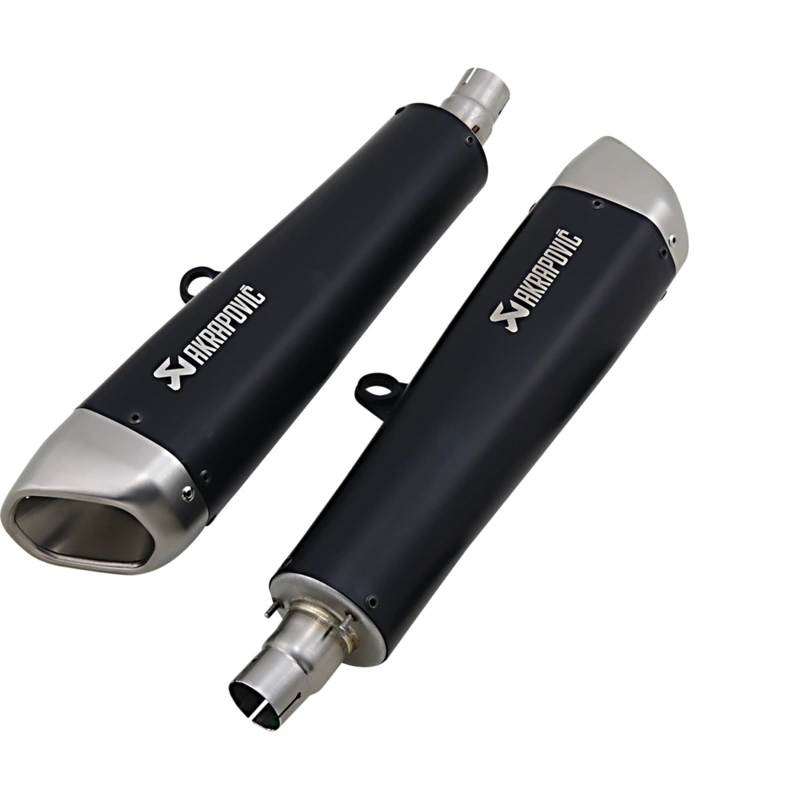 AKRAPOVIC Black Titanium Mufflers S-T12SO2-HCQTBL 1811-3942