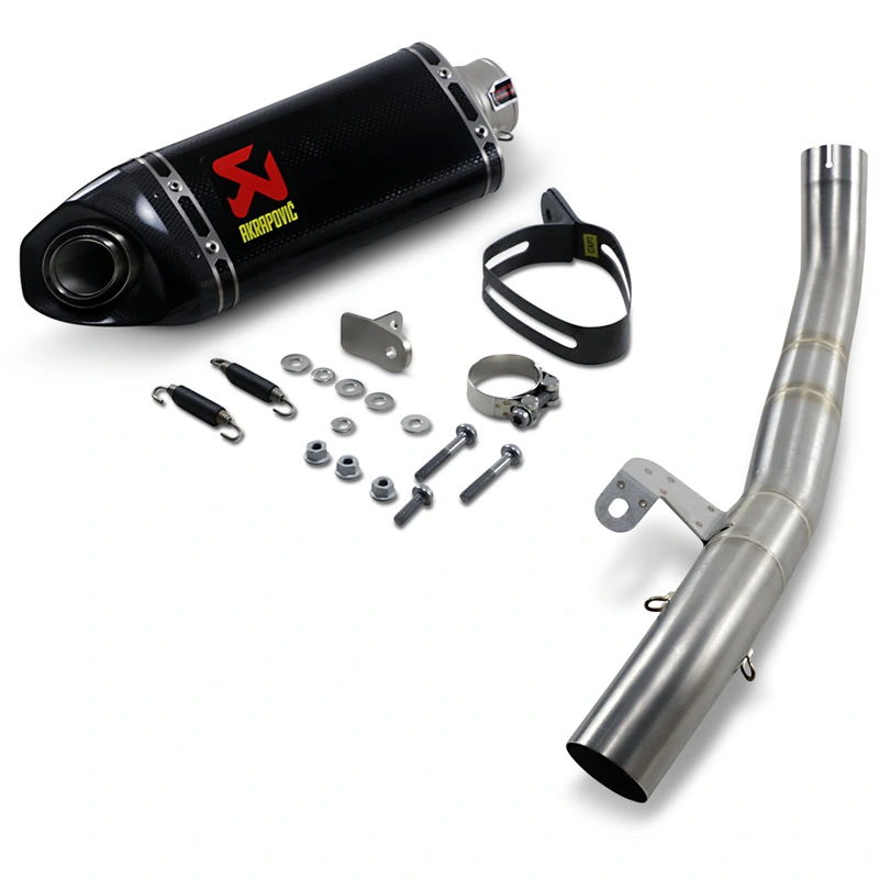 AKRAPOVIC Carbon Fiber Muffler Street Triple 765 R 2017-2020 S-T7SO2-APC 1811-3774