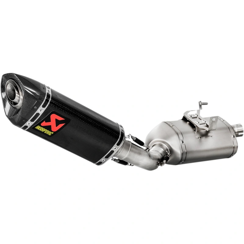 AKRAPOVIC Carbon Fiber Slip-On Line Muffler Street Triple 765 2017-2019 S-T7SO1-HAPC  1811-3514