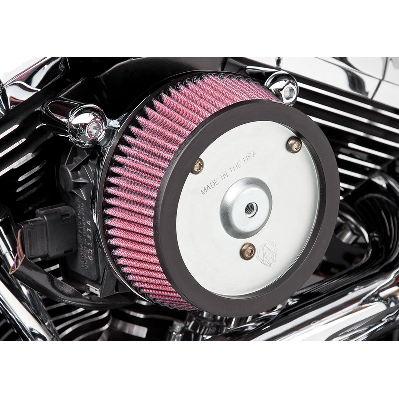 ARLEN NESS Big Sucker Air Cleaner Kit – Chrome – Stage I – 2009-2021 SPORTSTER MODELS