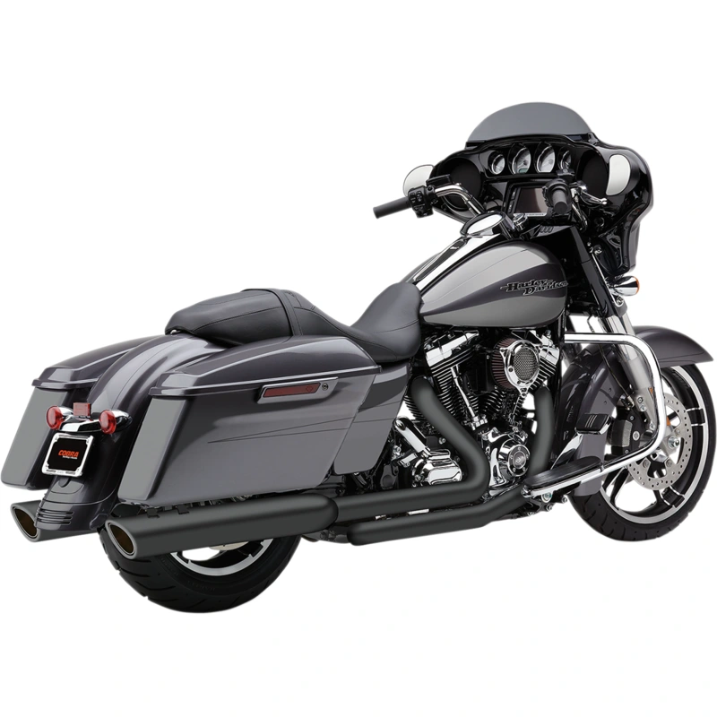 COBRA 909 Slip-On Mufflers for FL – Black