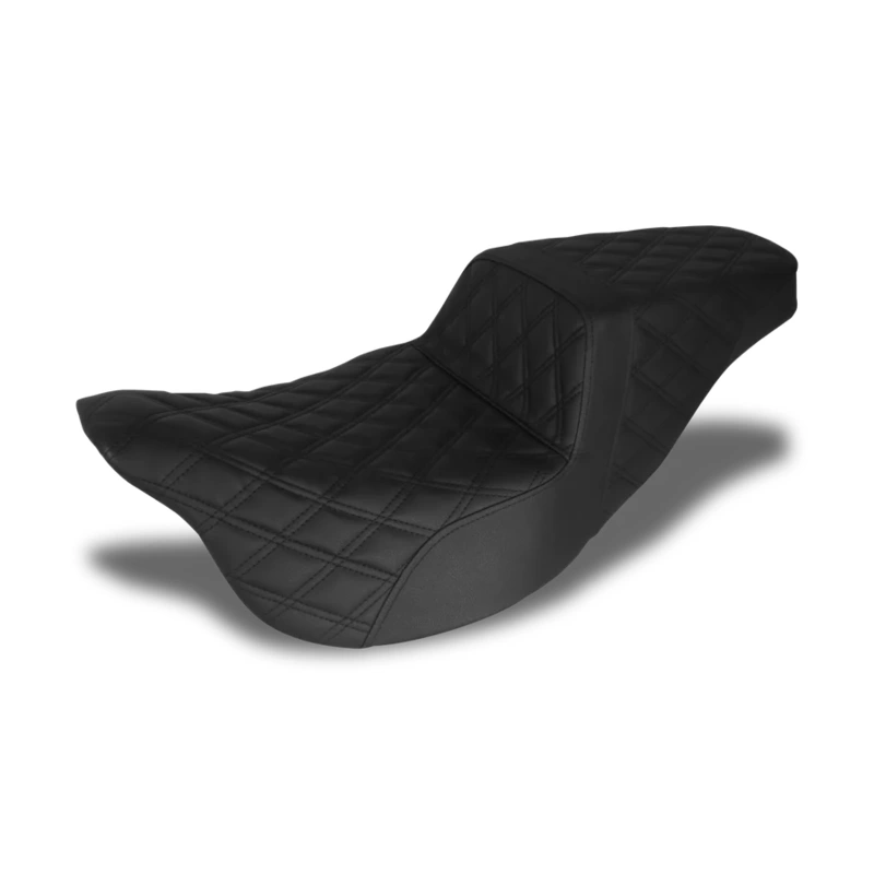 DNA KING SEAT DOUBLE DIAMOND BLACK STITCHING 2008-2023 TOURING