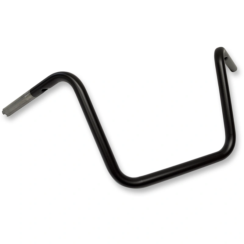 DRAG SPECIALTIES 12″ Ape Hanger Handlebar – TBW – Flat Black – Part 0601-3490