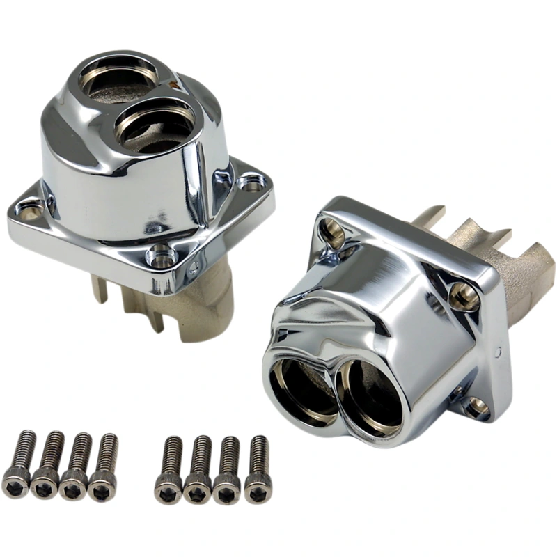 DRAG SPECIALTIES Chrome Lifter Blocks – Evolution/Big Twin