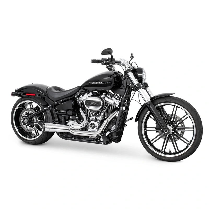 FREEDOM EXHAUST –  SOFTAIL 2-INTO-1 TURNOUT/SIDEDUMP BUNDLE