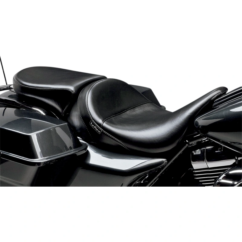 LE PERA Aviator Pillion Pad – Narrow – Smooth – Black – ’08-’23 TOURING